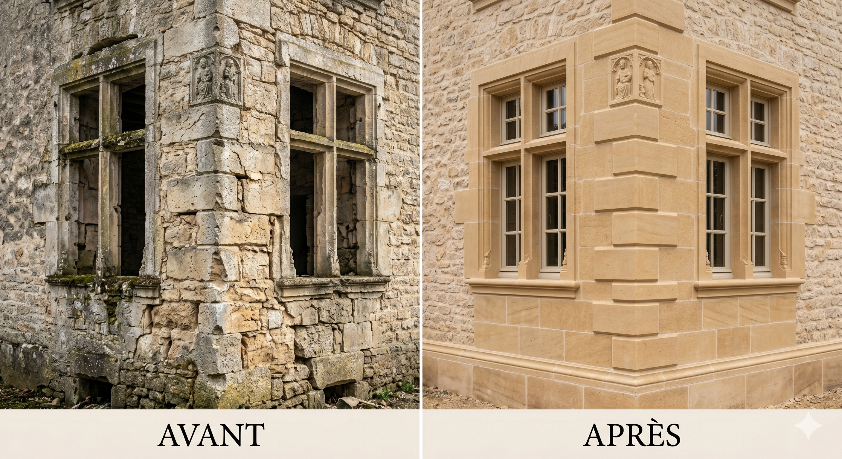Rénovation avant après