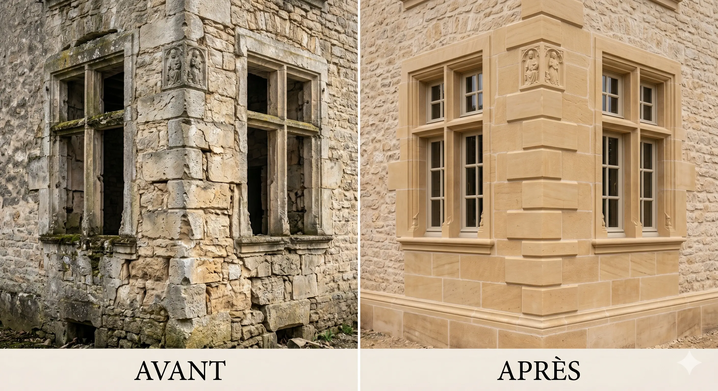 Rénovation avant après